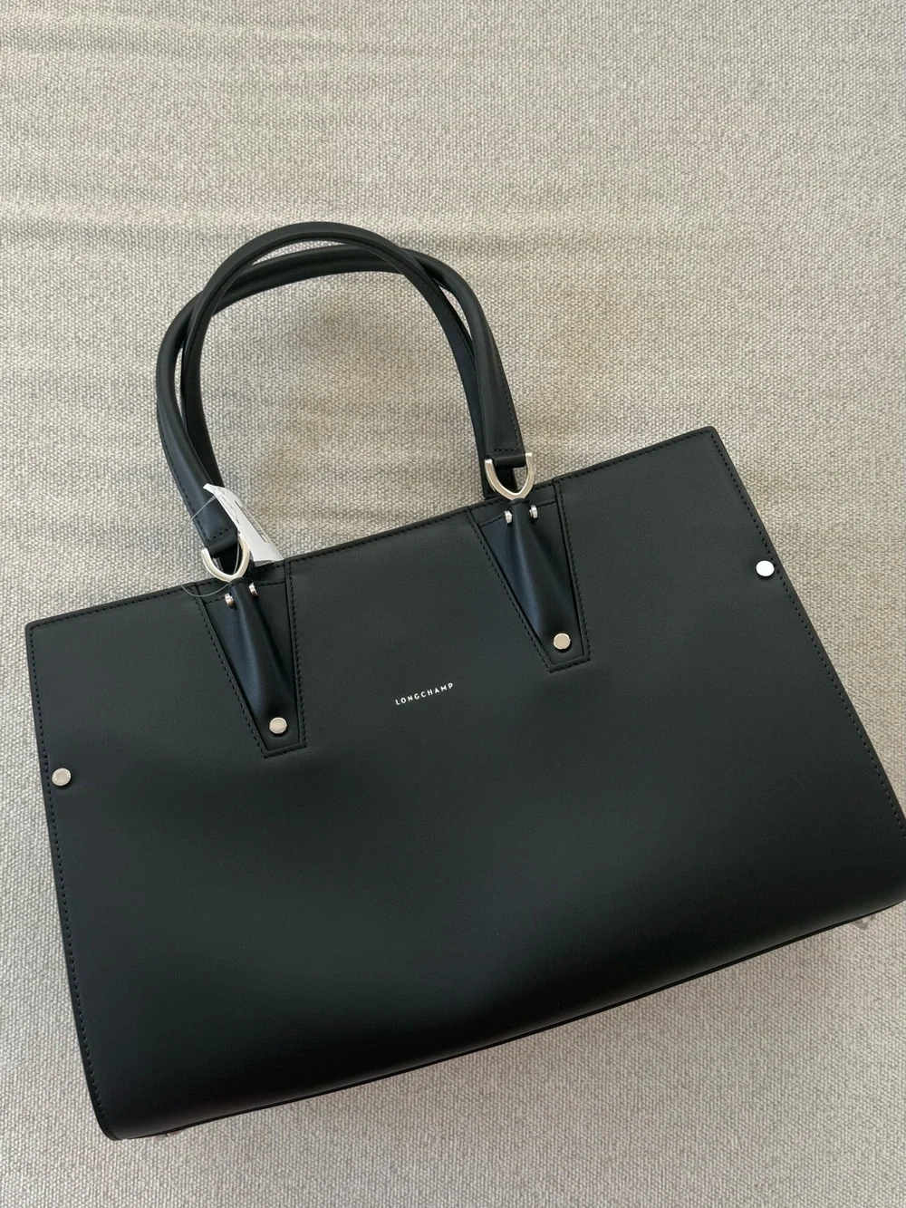 longchamp paris premier leather tote